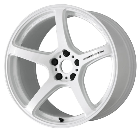Work Wheels Emotion T5R Semi Concave 17×8 +45 5×100 Ice White