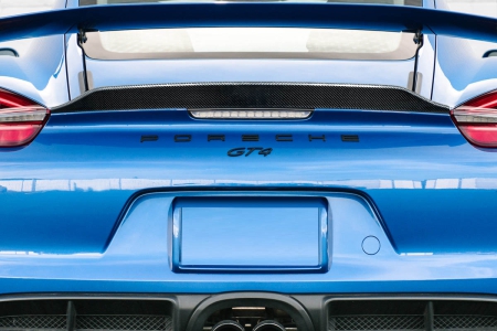 Carbon Creations 2014-2016 Porsche Cayman GT4 Look Ducktail Rear Wing Spoiler – 1 Piece