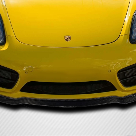 Carbon Creations 2014-2016 Porsche Cayman Motox Front Lip Spoiler Air Dam – 1 Piece