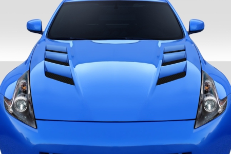 Duraflex 2009-2020 Nissan 370Z Z34 R Concept Hood – 1 Piece