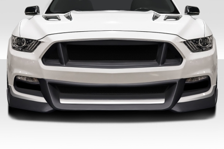 Duraflex 2015-2017 Ford Mustang Predator Front Bumper Cover – 1 Piece