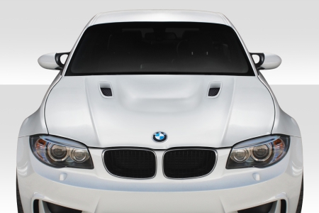 Duraflex 2008-2013 BMW 1 Series M Coupe E82 E88 E92 M3 Look Hood – 1 Piece