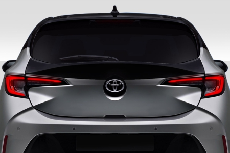 Duraflex 2019-2023 Toyota Corolla Hatchback Rave Rear Mid Wing Spoiler – 1 Piece