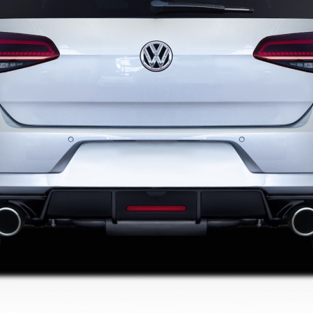 Duraflex 2015-2021 Volkswagen Golf / GTI Waterman Rear Diffuser – 1 Piece