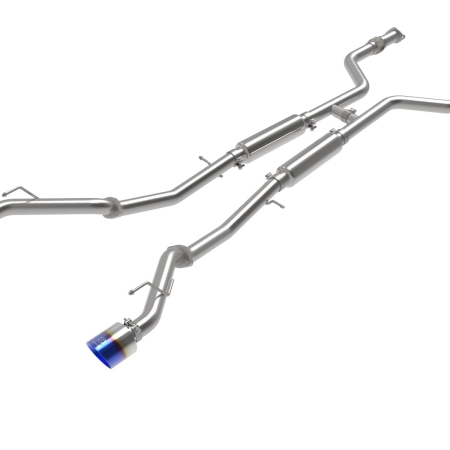 aFe POWER Takeda 2023 Nissan Z 2 1/2in 304 SS Cat-Back Exhaust System w/ Blue Flame Tips