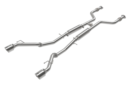 aFe POWER Takeda 2023 Nissan Z 2 1/2in 304 SS Cat-Back Exhaust System w/ Polished Tips