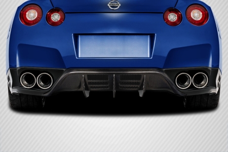 Carbon Creations 2009-2011 Nissan GT-R R35 Malve Rear Diffuser – 1 Piece