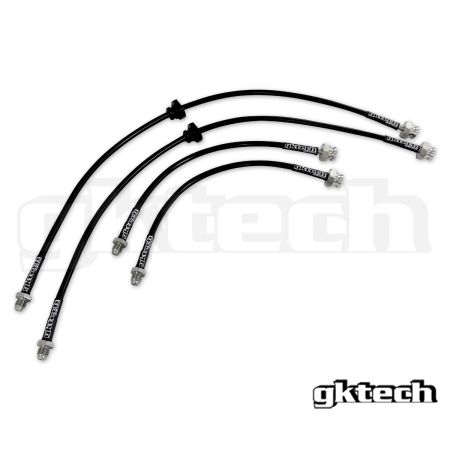 GK Tech S13 240sx to Z32/GTST/GTR conversion braided brake lines (Front & Rear)