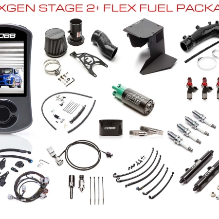 Cobb 15-18 Subaru STI NexGen Stage 2 + Flex Fuel Power Package – Black