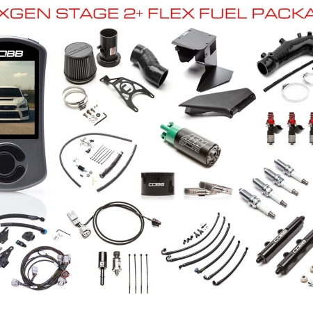 Cobb 19-21 Subaru STI (Incl. 2018 Type RA) NexGen Stage 2 + Flex Fuel Power Package – Black