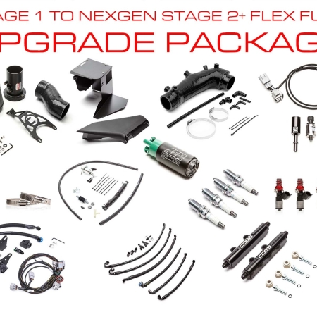 Cobb 19-21 Subaru STI / 2018 Type RA Stage 1 to NexGen Stage 2 + Flex Fuel Power Pkg Upgrade – Blk