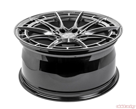 VR Forged D03-R Wheel Package Nissan 370Z 350Z 19×9.5 19×10.5 Hyper Black