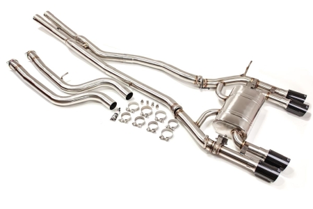VR Performance Stainless Valvetronic Exhaust System with Carbon Tips BMW M3 | M4 F8x 2015-2020