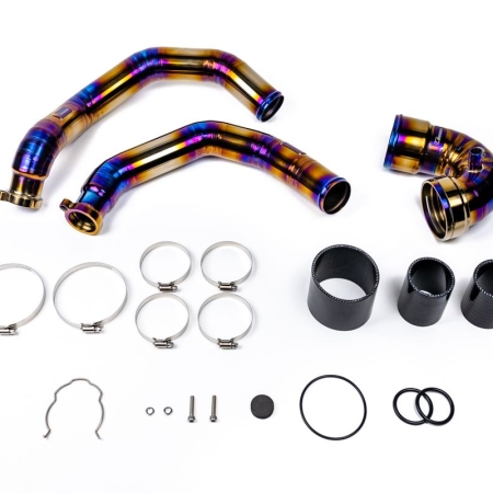 VR Performance Titanium Chargepipes and J-pipe BMW M3 |  M4 |  M2C | F8x 2015-2021