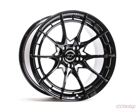 VR Forged D03-R Wheel Package Nissan 400Z 19×9.5 19×10.5 Gloss Black