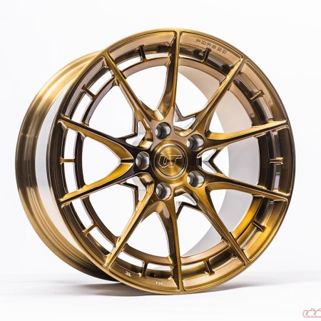 VR Forged D03-R Wheel Package Honda Civic Type-R 18×9.5 Brushed Gold