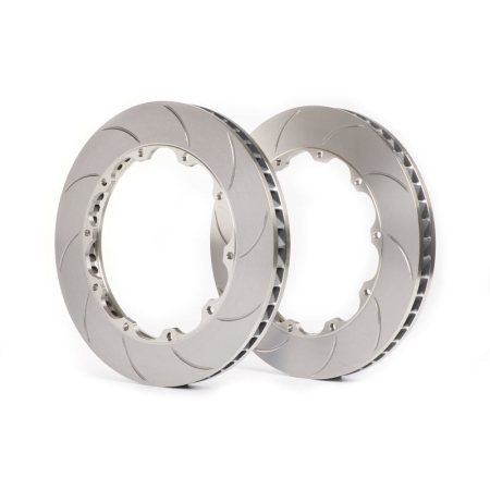 GiroDisc 02-04 Audi RS6 (C5) 380mm (w/Spacers) Slotted Front Rings