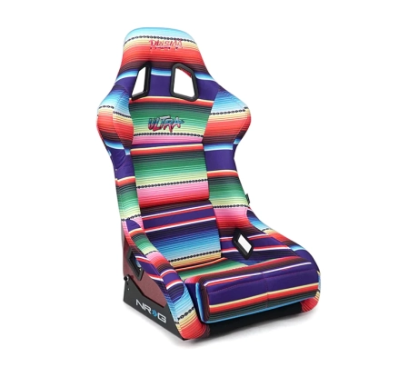 NRG FRP Bucket Seat PRISMA Mexi-Cali Blanket Print – Medium