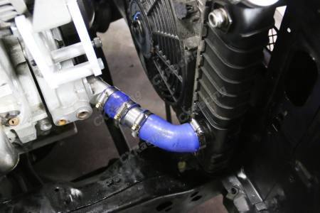 CX Racing Aluminum Radiator Hard Pipe Kit for 94-04 Chevrolet S-10 S10 Truck LS LS1