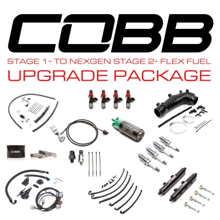 Cobb 15-21 Subaru STI / 2018 Type RA Stage 1+ to NexGen Stg 2 + Flex Fuel Power Package Upgrade