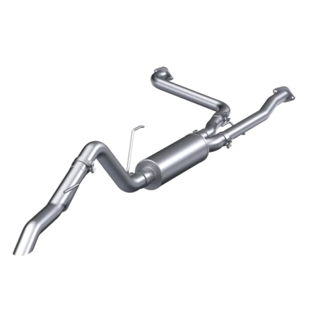 MBRP 22-23 Nissan Frontier 3.8L 3″ Catback Exhaust, Turndown Exit Street Profile 304 Stainless Steel