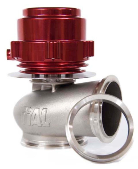 TiAL Sport V60 Wastegate 60mm .299 Bar (4.34 PSI) w/Clamps – Red