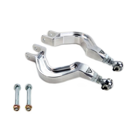 Voodoo13 Adjustable Rear Upper Camber Arms for Nissan 240sx 95-98 S14 – Raw Metal
