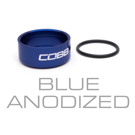 Cobb Knob Trim Ring – Blue Anodized