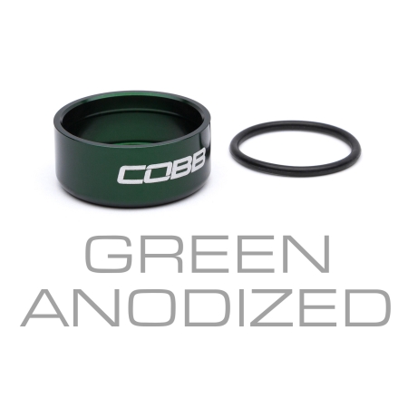 Cobb Knob Trim Ring – Green Anodized
