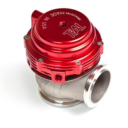 TiAL Sport MVR Wastegate 44mm (All Springs) w/Clamps – Red