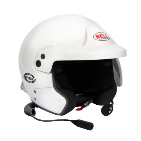 Bell Mag-10 Rally Sport (HANS) XLG (61-61/) FIA8859 – Size 61-61/ (White)