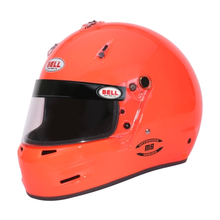Bell M8 SA2020 V15 Brus Helmet – Size 54-55 (Orange)