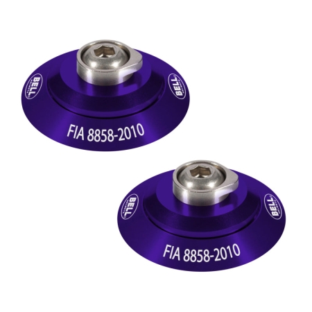 Bell HANS Clip Set – Purple FIA8858-2010