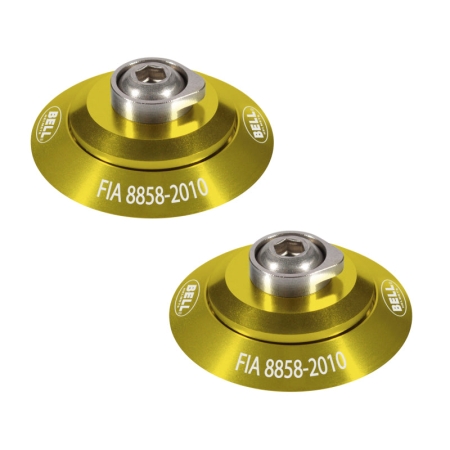 Bell HANS Clip Set – Yellow FIA8858-2010