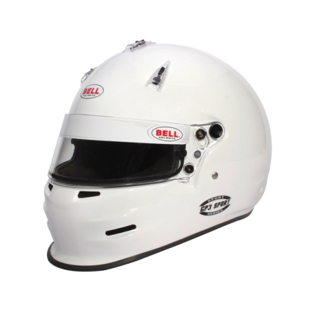 Bell GP3 Sport SA2020 V15 Brus Helmet – Size 61+ (White)