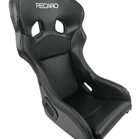 RECARO SEAT Pro Racer XL ORV. STEEL SIDE MOUNT. BLACK DISPLAY BASE BLK VINYL
