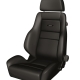 RECARO SEAT CLASSIC LS – BLACK LEATHER / CHECKER