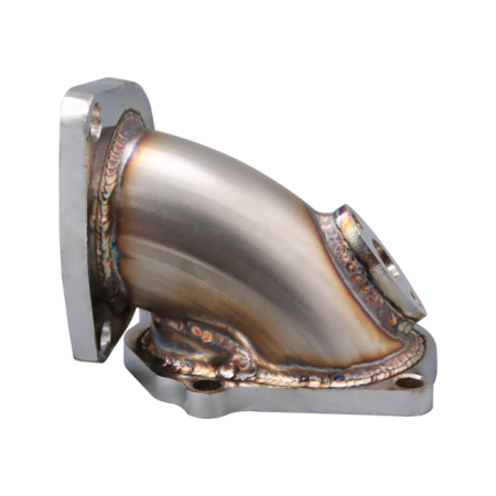 CX Racing O2 housing Stainless Turbo Elbow pipe for 86-92 Supra 7MGTE