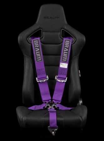 Braum 5pt Purple Racing Harness – SFI 16.1 Certified – Expiring Dec 2023