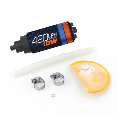 Deatschwerks 420lph in-tank fuel pump w/ 9-1019 install kit for Mazda RX-8
