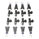 Deatschwerks Matched set of 8 injectors 2200cc/min