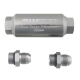 Deatschwerks -6AN, 10 micron, 70mm compact in-line fuel filter kit