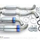 Tomei Expreme Exhaust Ti Full Titanium Mid Y-Pipe, VQ35HR VQ37VHR VR30DDT RWD & AWD – Infiniti Q50 Q60