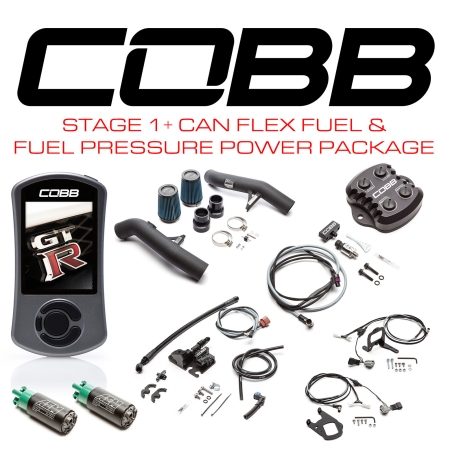 COBB NISSAN GT-R STAGE 1+ CAN FLEX FUEL & FUEL PRESSURE POWER PACKAGE W/TCM FLASHING (NIS-006) 2009-2014
