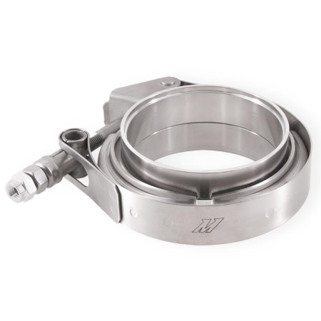 Mishimoto Stainless Steel V-Band Clamp with Flanges, 3″ (76.2mm)
